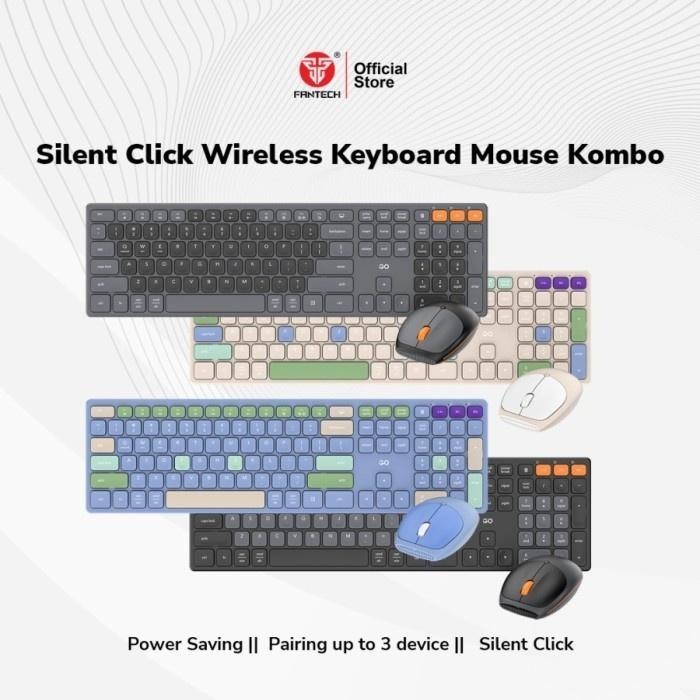 Keyboard Combo GO POP WK895 + Fantech Mouse Bundling