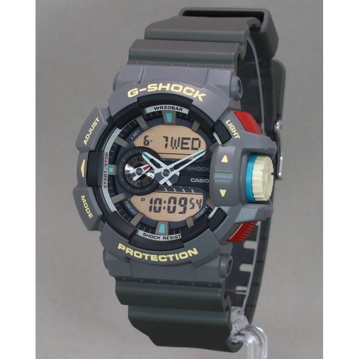 Promo Original Casio G-Shock GA-400PC-8ADR Jam Tangan Pria GSHOCK GA400 GA-400PC-8A Garansi Resmi 2 