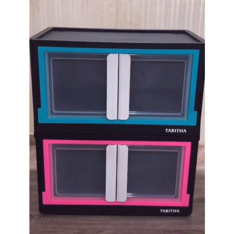LOWESHOP.ID Lemari Box Lipat Container Lipat Storage Box Lipat Folding Container Box Tempat Baju