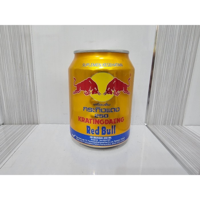 

NEW ITEM MINUMAN KRATINGDAENG RED BULL 250ML