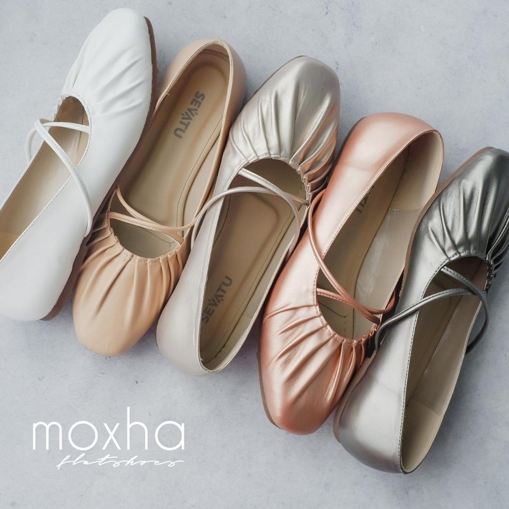 Sevatu - Moxha Flatshoes Wanita Elegan Empuk