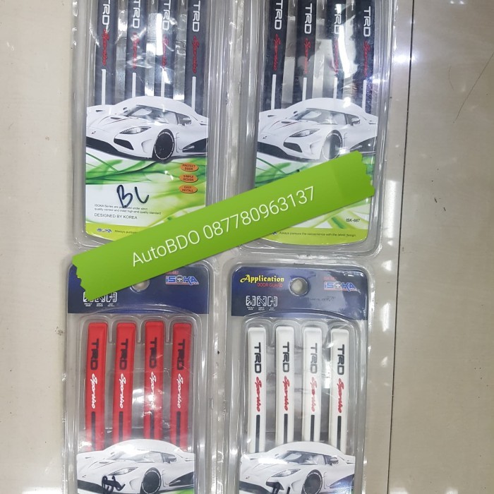 Door Guard Pelindung Pintu Mobil TRD Sportivo Panjang 3M