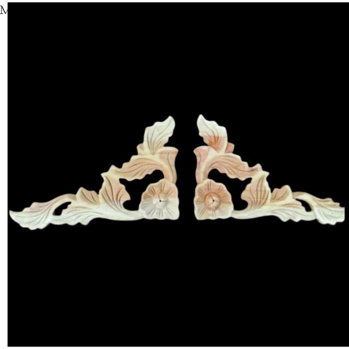 Istimewa   Ukir tempel sudut kayu keras ornamen ukiran tiang