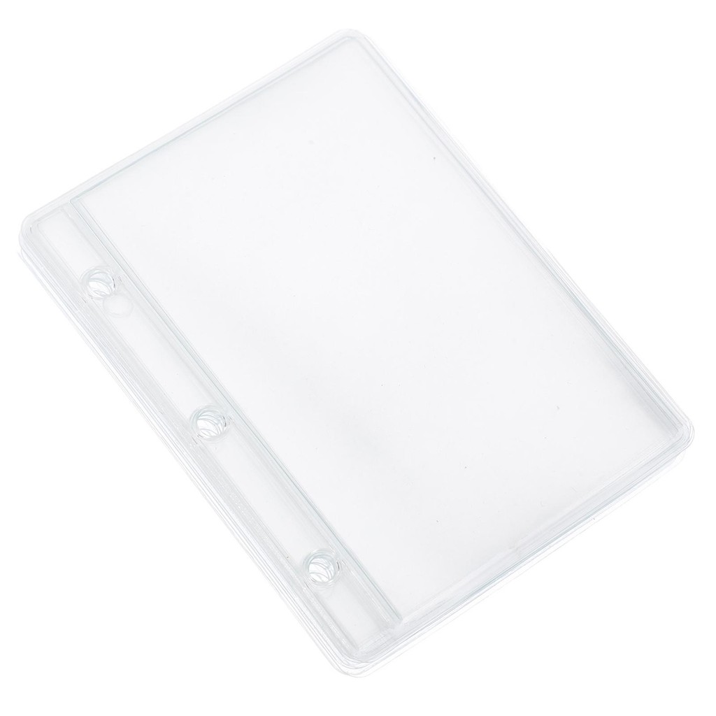 

10 Pcs Binder ert Papers PVC Storage Booklet Mini Loose Leaf Pocket Reusable Daily Binder Bag Cash Envelopes Budget erts