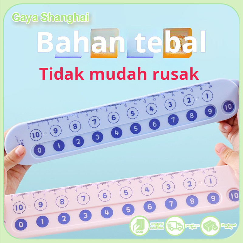 

Penggaris dekomposisi matematika hadiah taman kanak-kanak hadiah penjumlahan dan pengurangan digital anak-anak kelas satu pencerahan aritmatika alat bantu mengajar