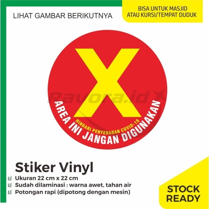 

Stiker Physical Distancing - Stiker Menjaga Jarak