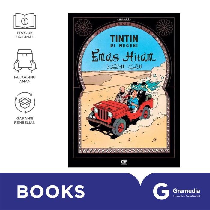 

SGAbook Petualangan Tintin: Tintin Di Negeri Emas Hitam