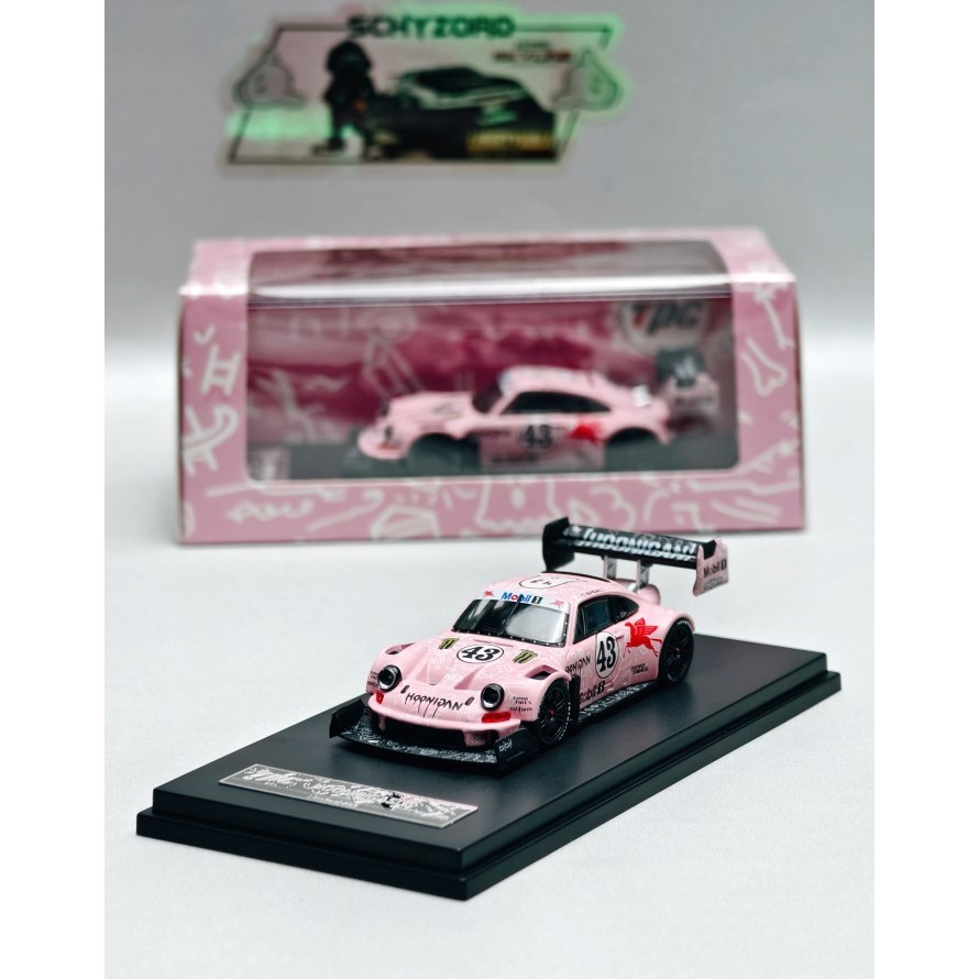 TPC Micro Turbo Truck RSR RWB 911 Ken Block #43 Hoonipigasus Monster Hoonipig Pink Series Limited Ed