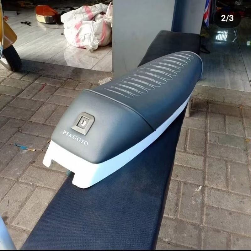 COVER JOK VESPA CORSA KULIT JOK MOTOR VESPA CORSA