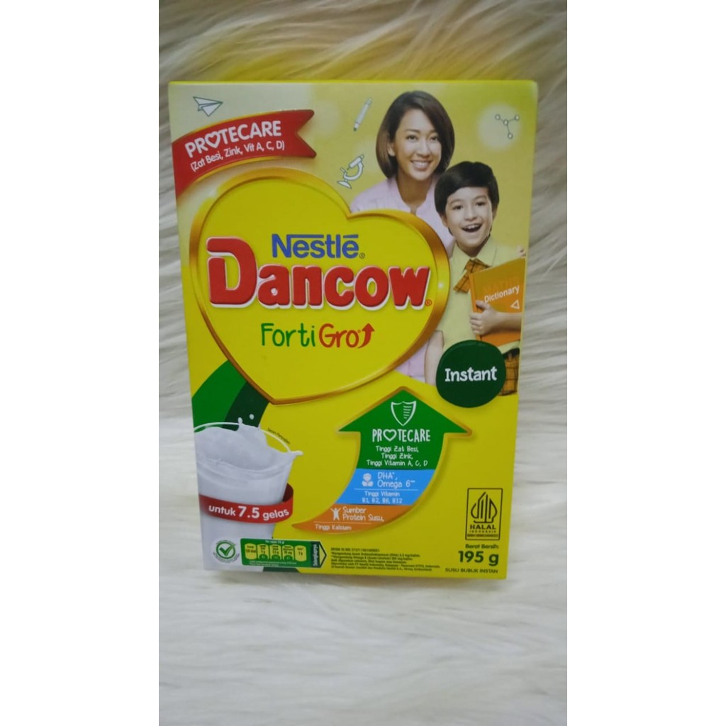 

Dancow Fortigrow Instant 195gr/390gr/780gr - 195gr