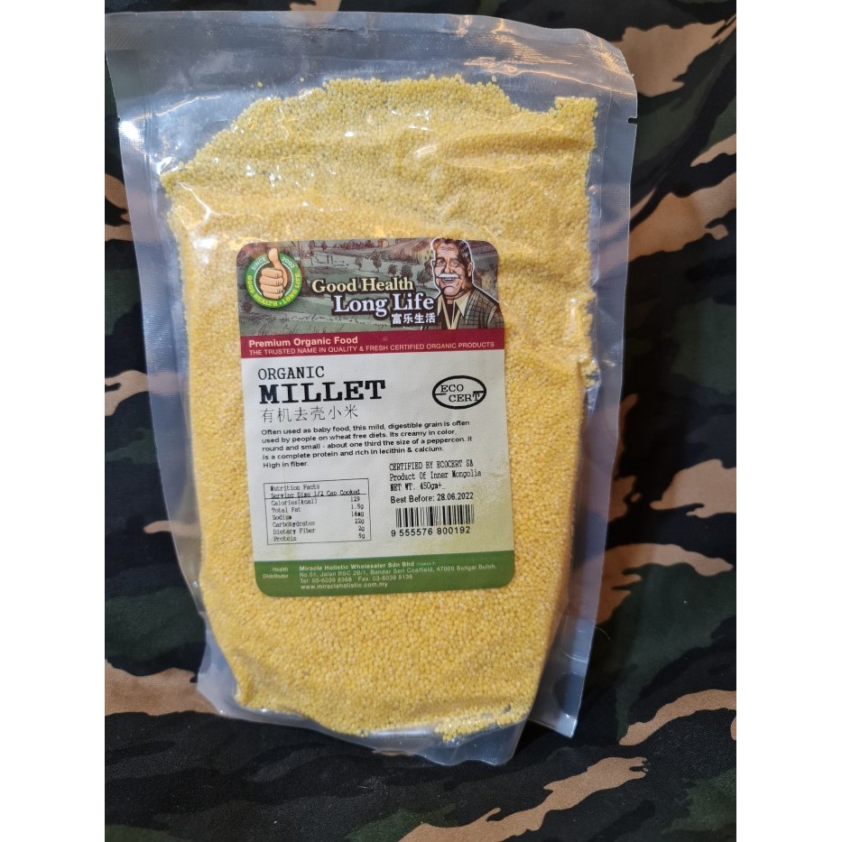 

Organic Millet 450gm