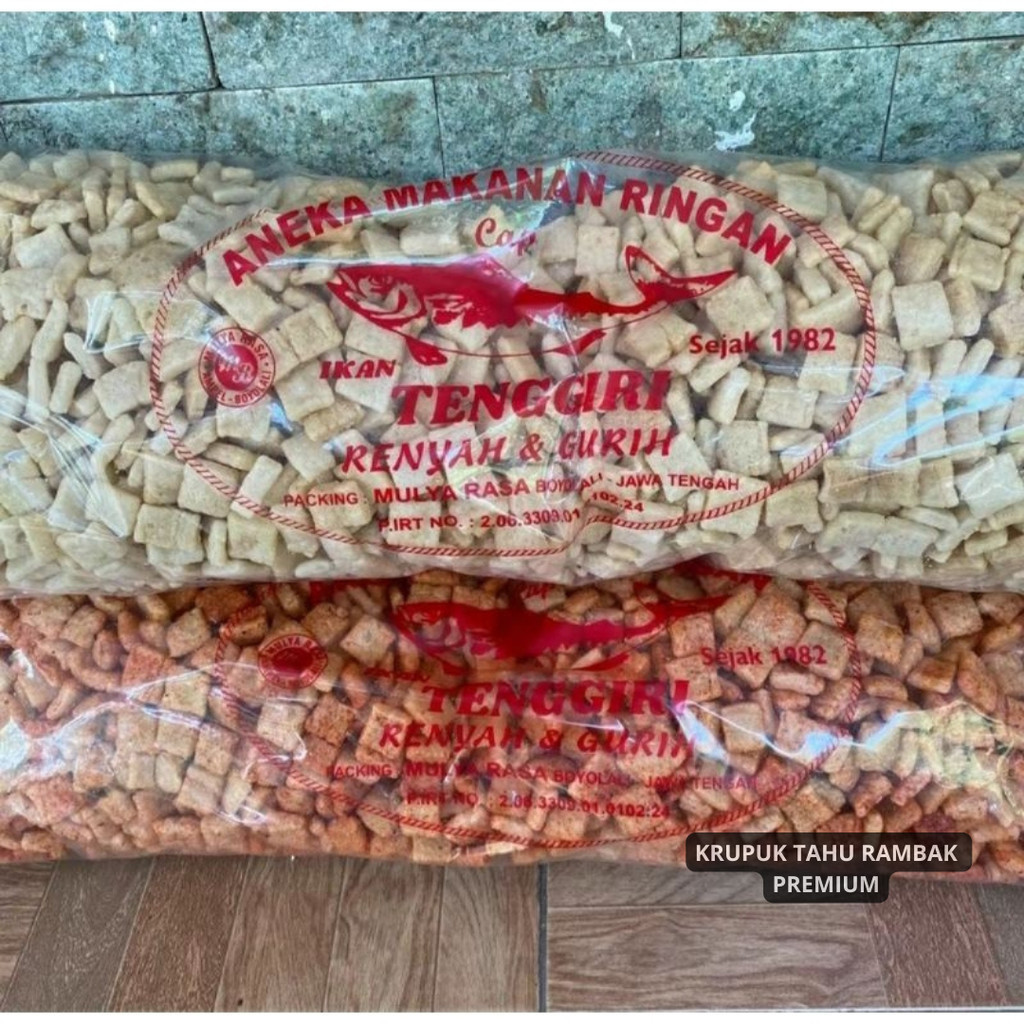 

COD (1000GR) KERUPUK RAMBAK TAHU KOTAK (CEMILAN MEDAN) ORI GURIH ASIN 1
