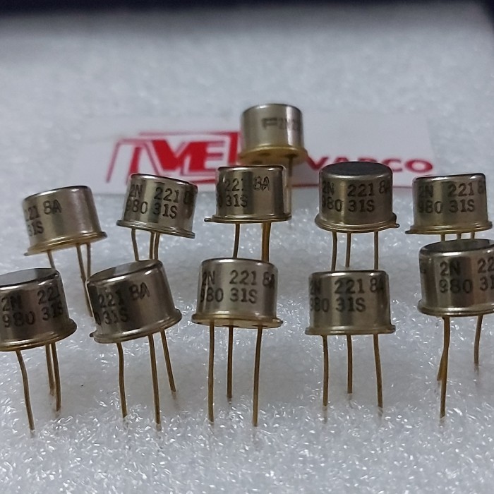 CH99 transistor 2N2218A gold.