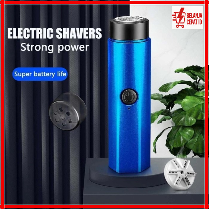Alat Cukur Mini ELektrik - Alat Cukur Jenggot / Kumis Elektrik