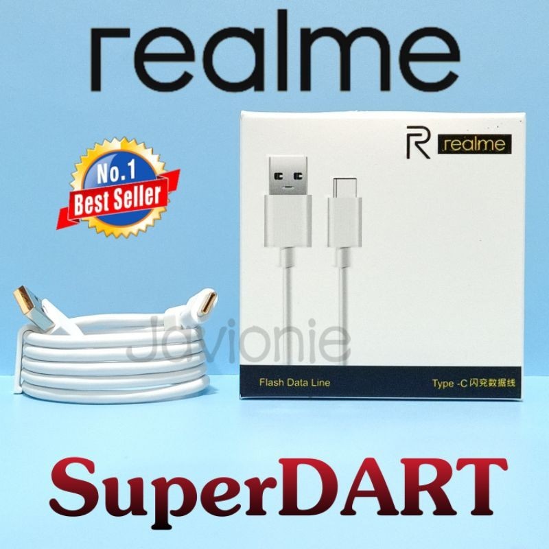 Kabel Data Charger Cas Realme 9 9i 9 PRO Plus 5G Original TYPE C Super DART VOOC FLASH CHARGE Fast C