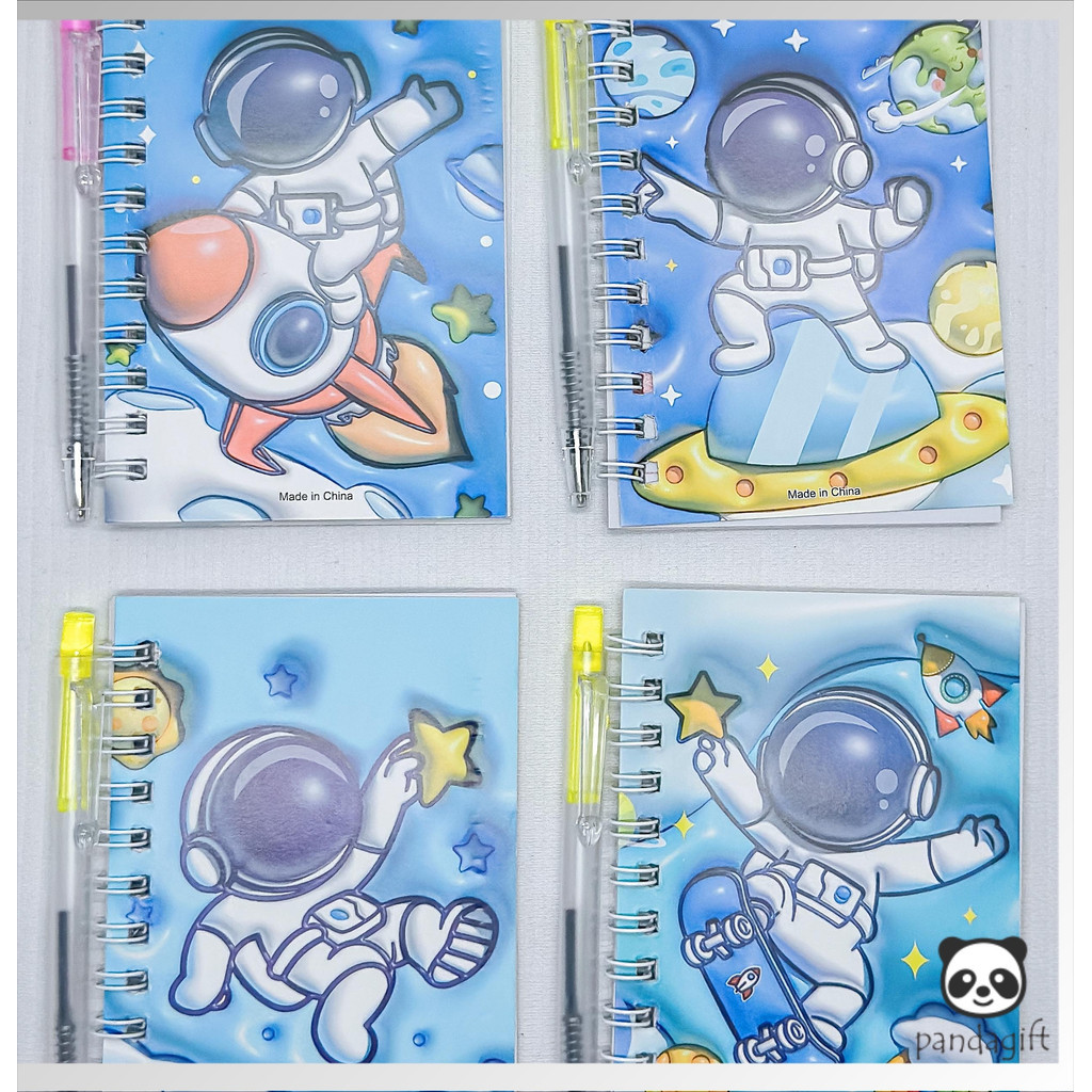 

Notebook ring motif A7 mini / notebook plus pena / mini notebook 2 in 1 / notebook set - TW0300
