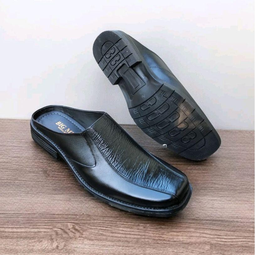 Slop/Sepatu sandal kulit pria hak..02
