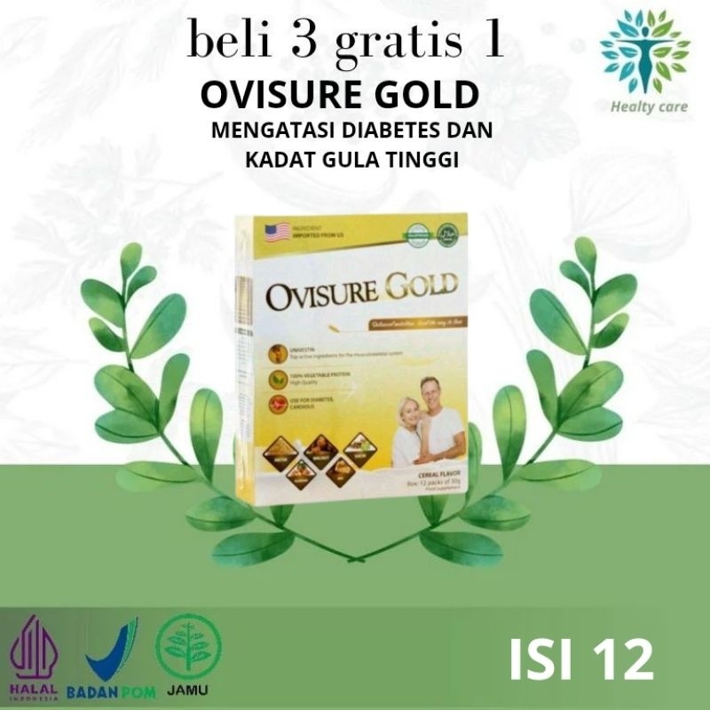 

(TERLARIS) OVISURE GOLD SUSU VITAMIN SENDI AMPUH BPOM