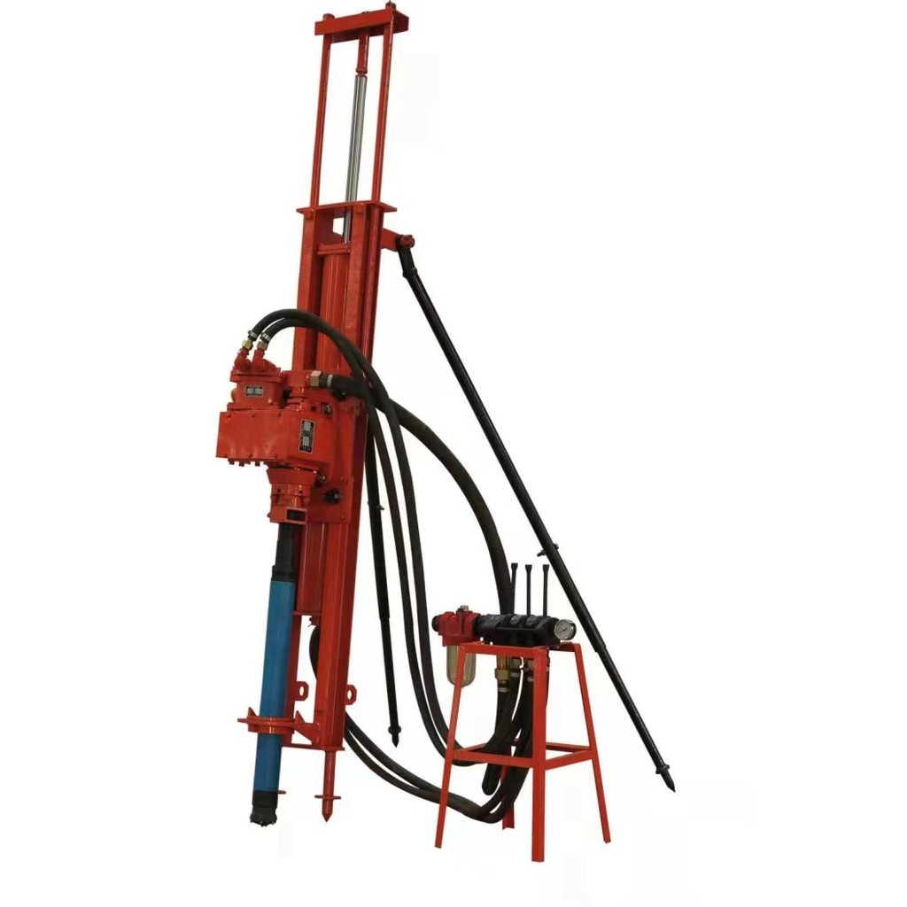 DK MESIN SOIL NAILING / MESIN RIG PENGEBORAN LUBANG / BOR BATU DTH LISTRIK DINAMO YG100