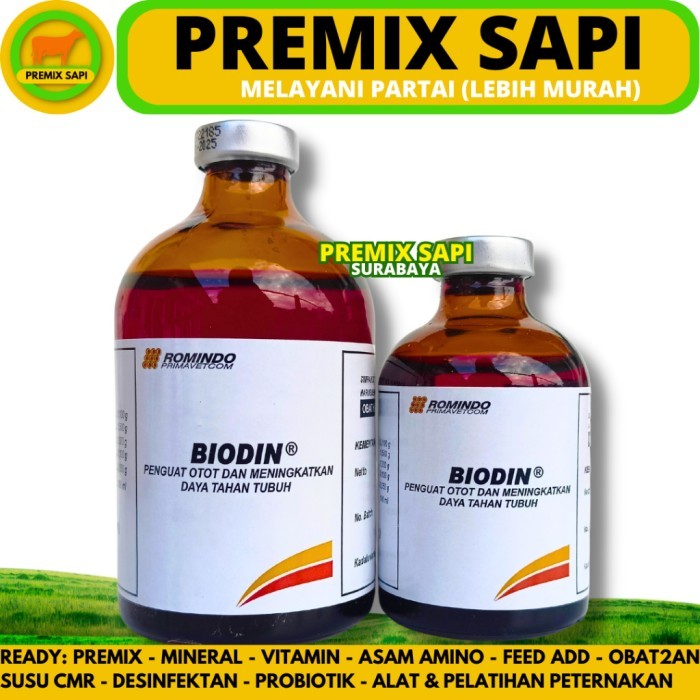 BIODIN 50 ml BIODIN 100 ml ROMINDO