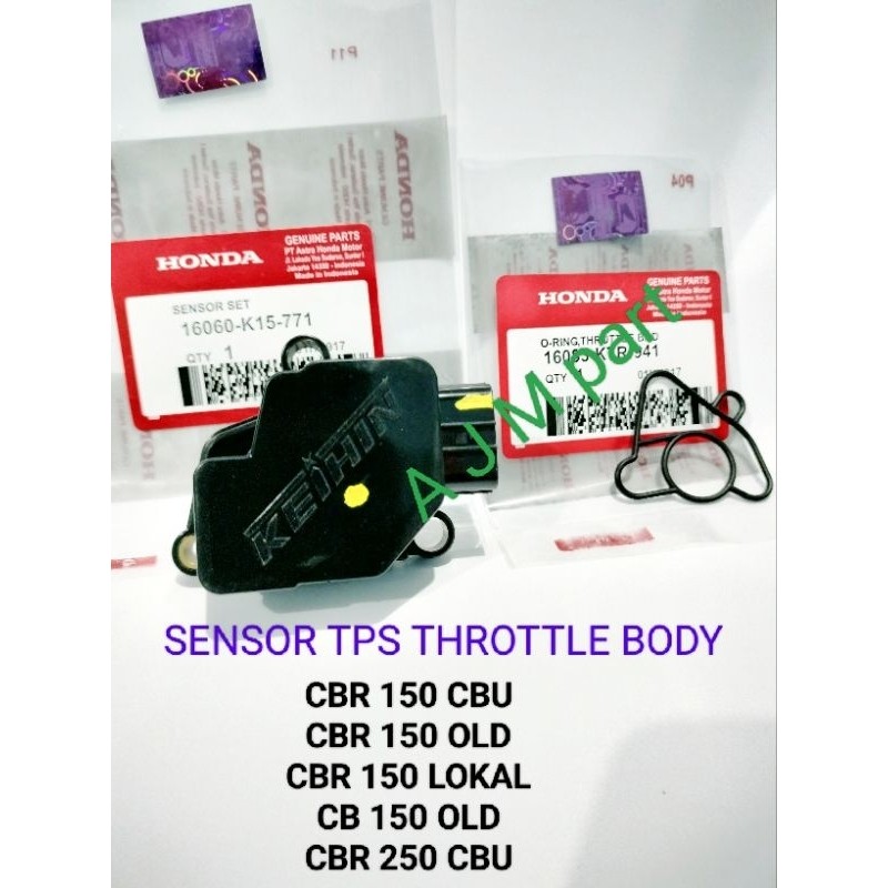 Sensor Set TPS Di Throttle Body Honda CBR 150 CBU CBR 150 Lokal CB150 Old CBR 250 CBU Original Keihi