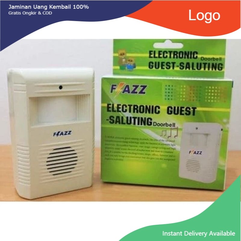 Lucky . Bell Pintu Guest / Bel Pintu FLAZZ - Electronic Guest Saluting Doorbell