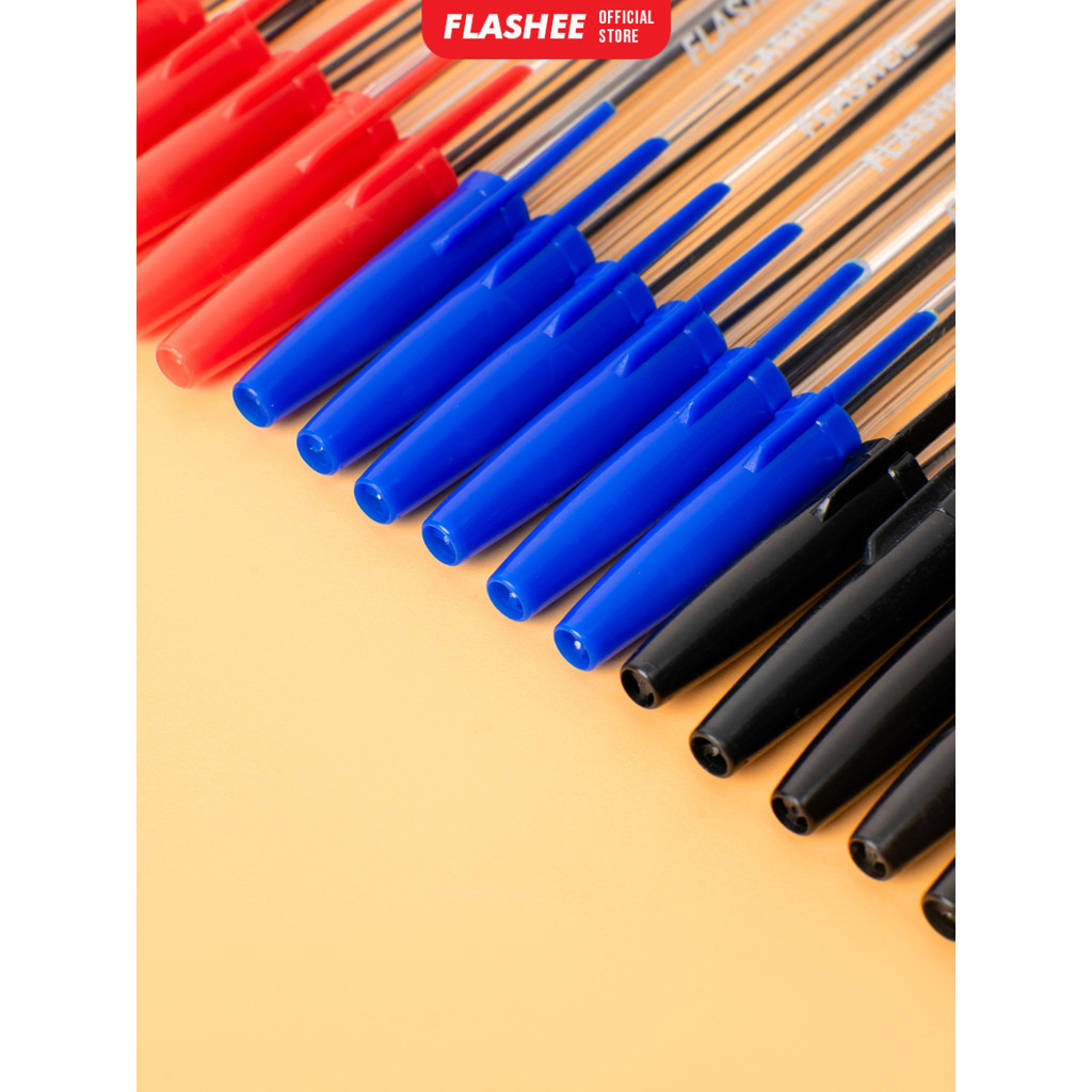 

Flashee 12 Pcs Pulpen Pena Gel Pulpen Gel 1.0 mm Bolpoin Alat Tulis Sekolah Bolpen Warna Biru