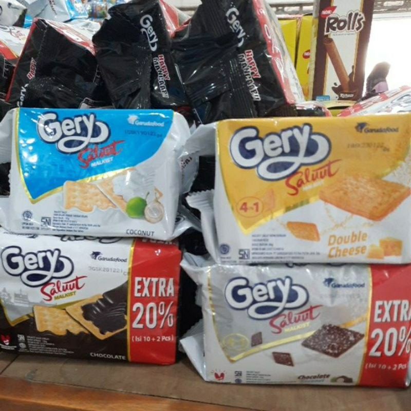 

Gery Saluut Malkist 105gr 5 Rasa Biskuit - ARM