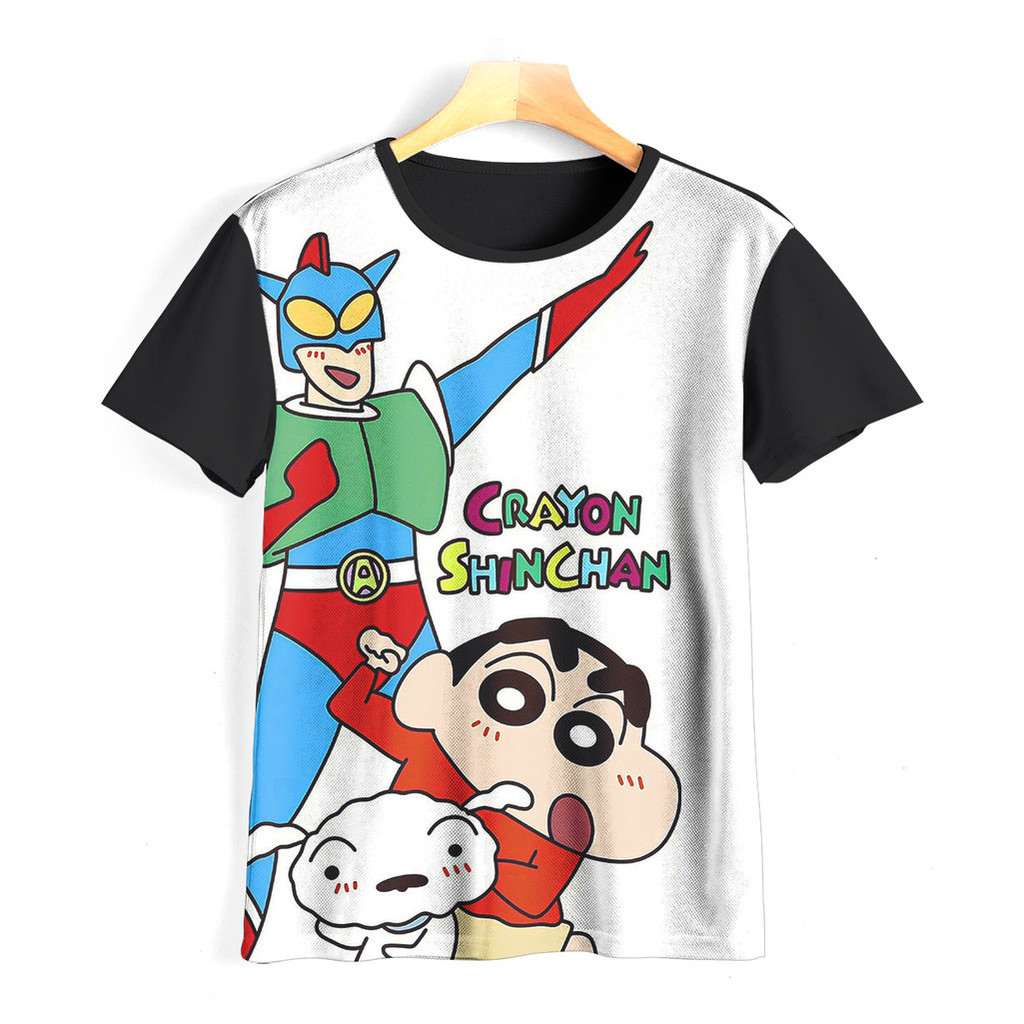 Kaos Shinchan Keren dan Adem | Kaos Kartun Shinchan Anak | 055KD018 Shinchan