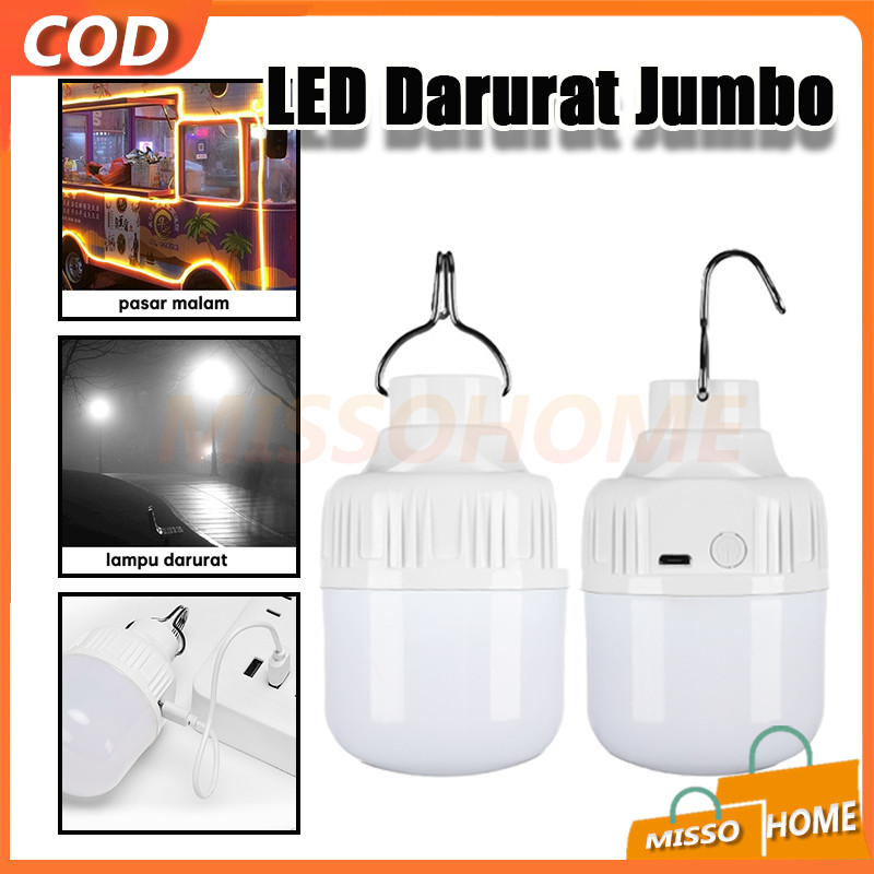 Jumbo Tetap Nyala Lama Walau Listrik Mati/Lamp Magic/USB Lampu Emergency LED