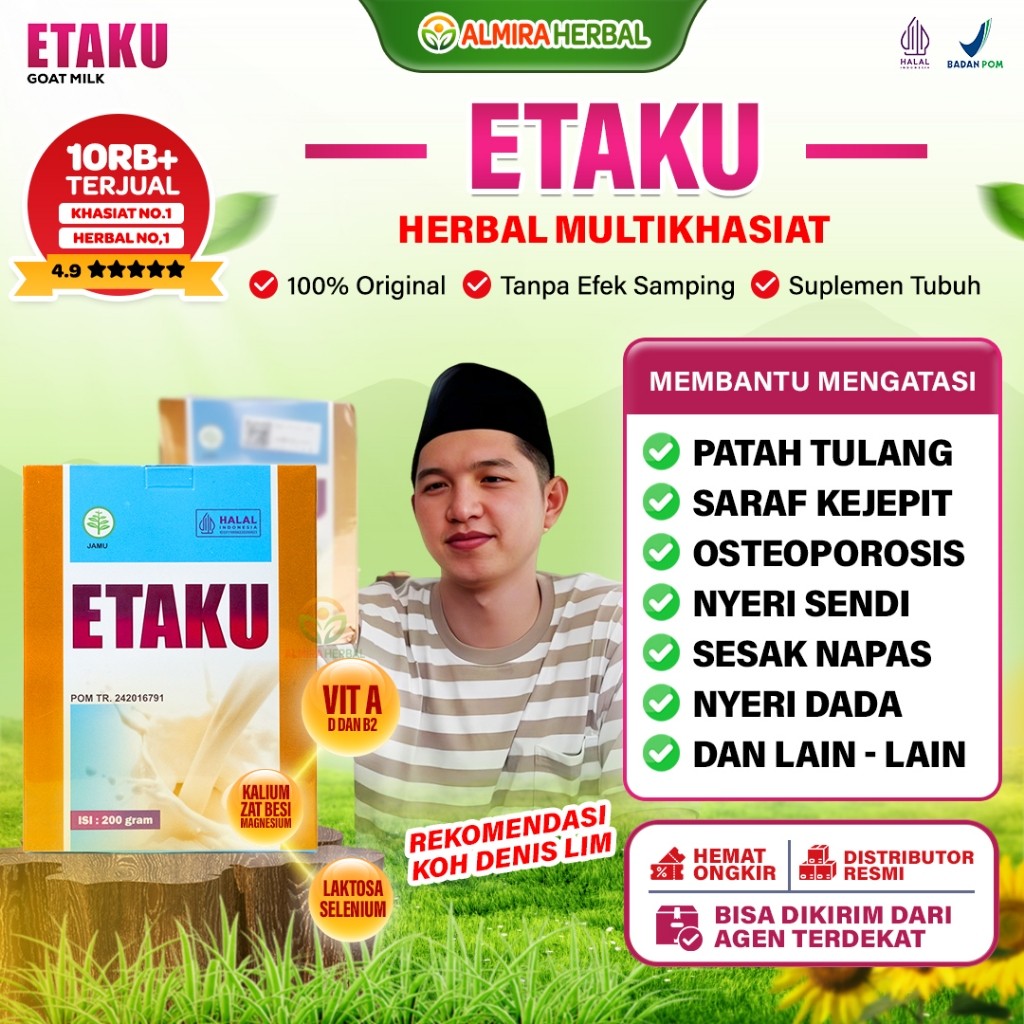 

Etaku Susu Kambing Etawa Murni Asli 100% Original Sudah Bpom & Halal