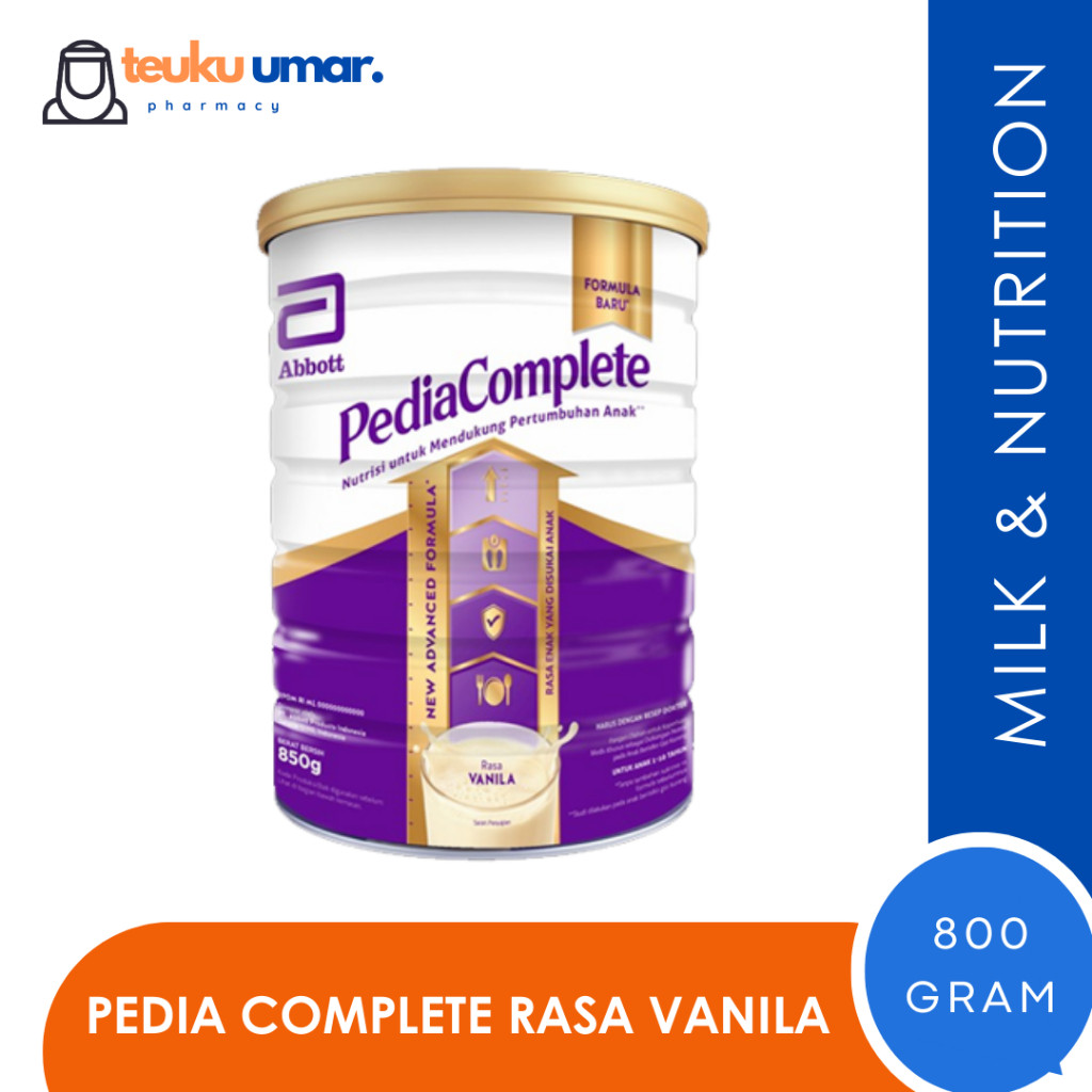 

[Susu] Pedia Complete Rasa Vanila 400 gram & 800 gram