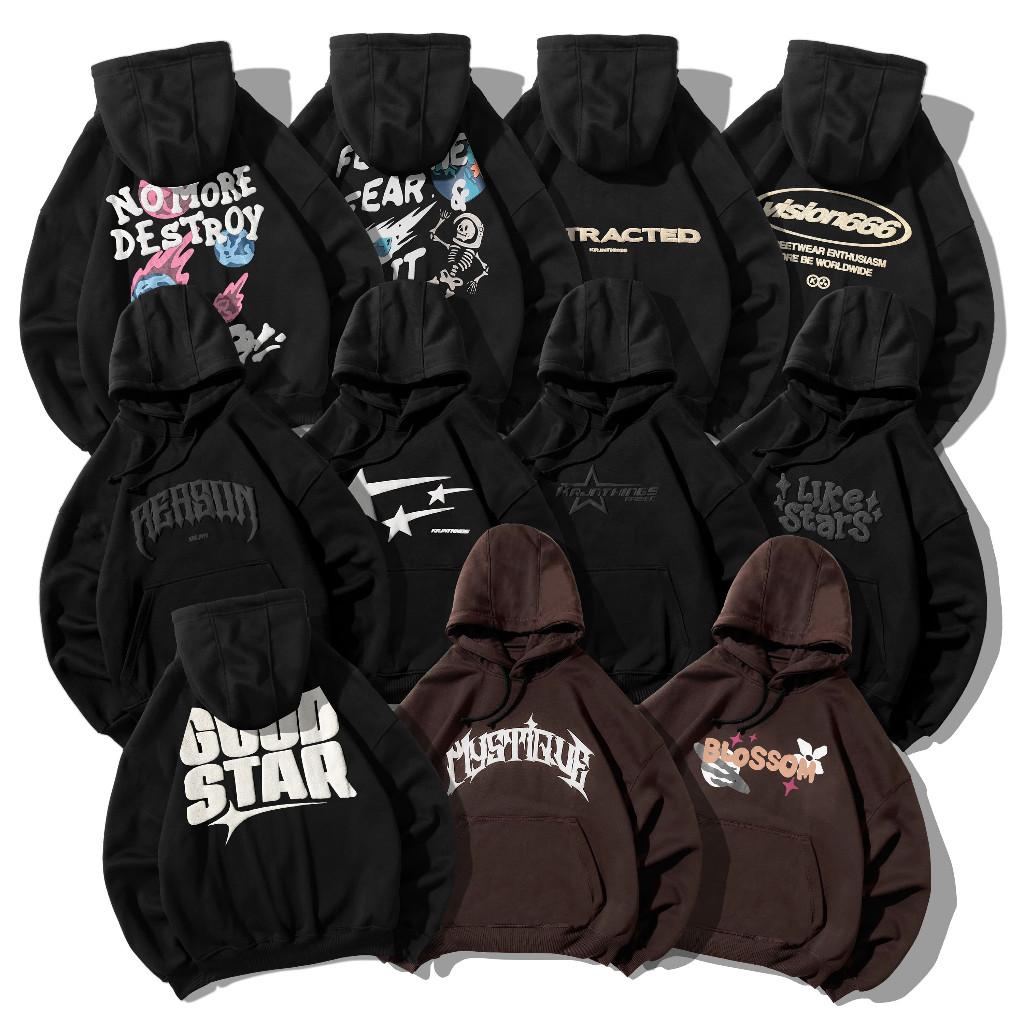 " VOLUME 2 " JUMPER HOODIE BOXY / JUMPER HOODIE BOXY PRIA DISTRO
