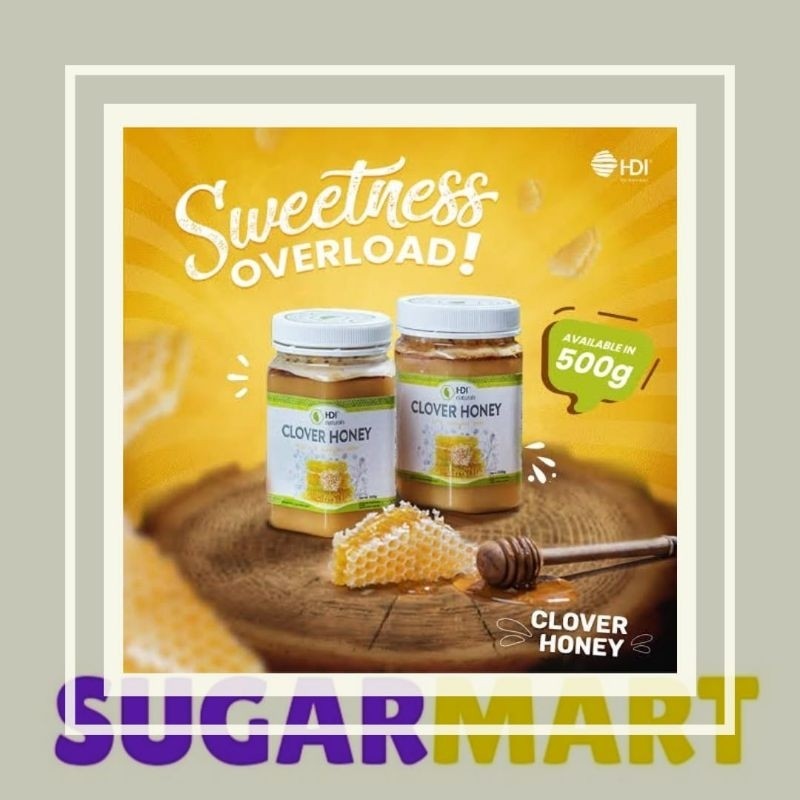 

Clover Madu Honey 1kg 500gr 250gr (Free Sendok) 2026-2028