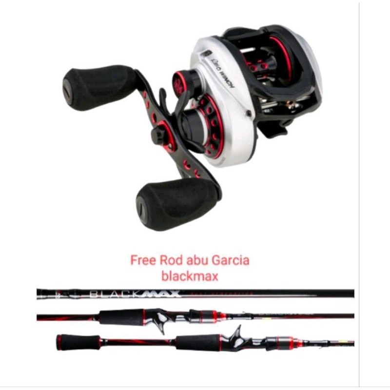SPESIAL PROMO ABU GARCIA  REVO WINCH FREE JORAN ABU GARCIA BLACK MAX BMC702MH BEST SELLER TERMURAH T