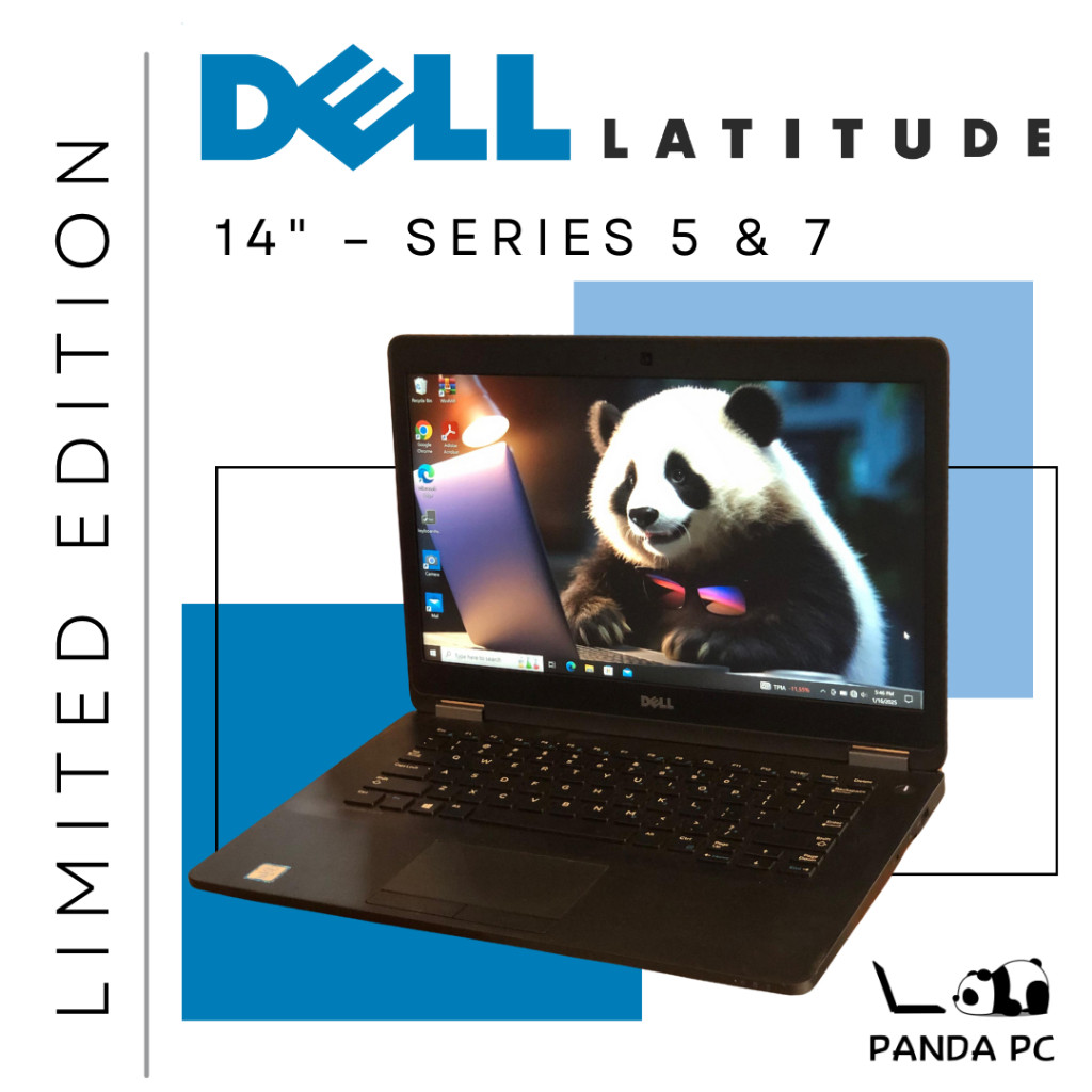 NEW Laptop Dell Latitude Core i5 / i7 / RAM 8GB / 16GB Notebook Second | Termurah dan Berkualitas | 
