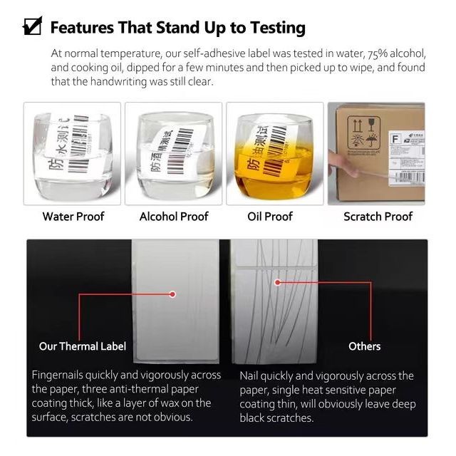 

Kertas Thermal Label Lipat Barcode 100x150 A6 Isi 500 Pcs