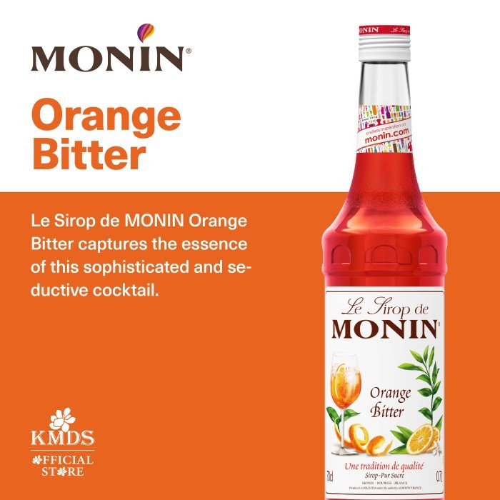 

Monin Orange Bitter Syrup Kemasan Repack Sirup Made in France