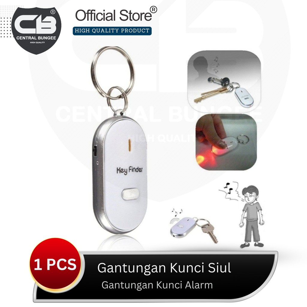 Gantungan kunci Siul Motor mobil / rumah gantungan kunci siul Alarm anti lupa hilang