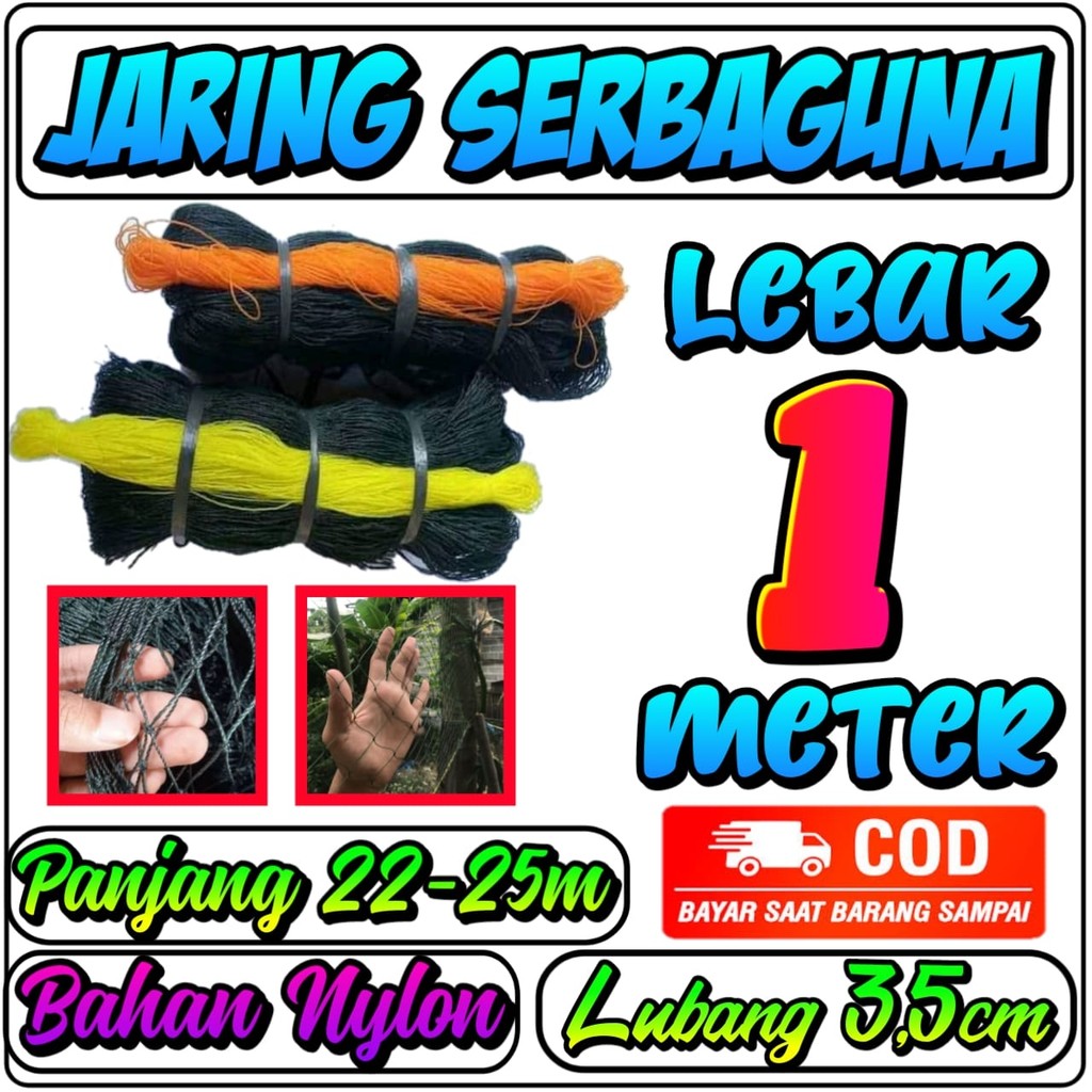 Jaring Pagar Ayam Jaring Ayam Lebar 1 Meter X Panjang 25 Meter