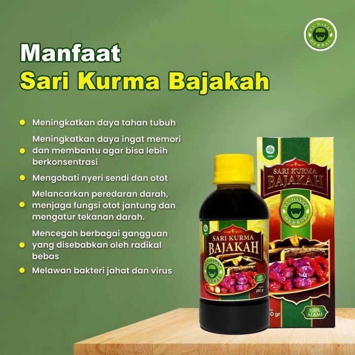 

Sari Kurma Bajakah asli original 280gr Murah