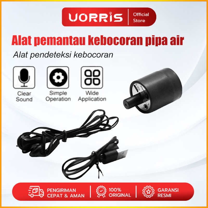 UORRIS Alat Deteksi Kebocoran Air / Minyak / Kebocoran Dengan Mic Untuk Insinyur