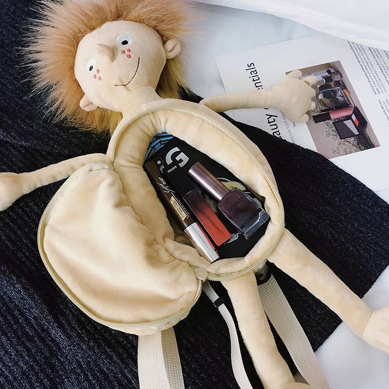 Tas jeroan tulang tas aneh patung pasir langka hadiah ulang tahun lucu  tas messenger bahu baru