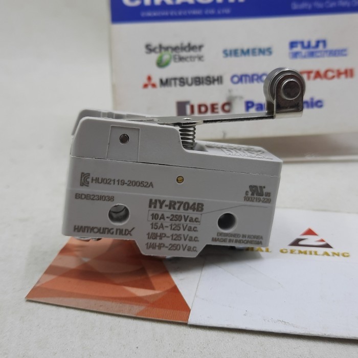 TJP99 HY-R704B ( KH-9015-HR-M ), MINI LIMIT SWITCH HANYOUNG NUX