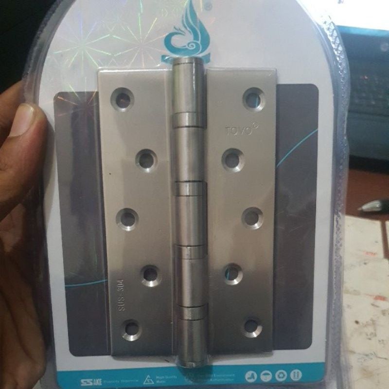 ENGSEL STAINLES PINTU CENDELA MEJA ALMARI DLL TOVO 5 inch