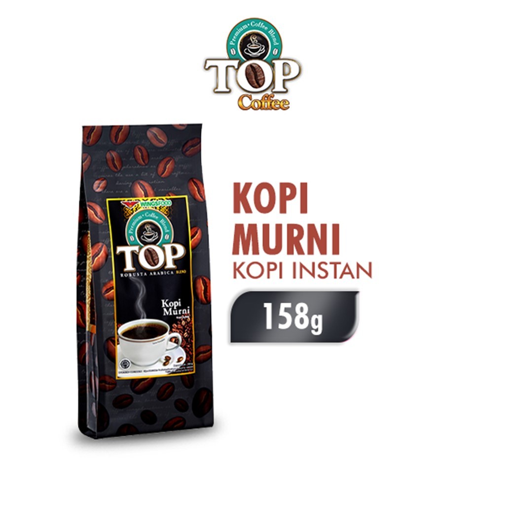 

Top Coffee Kopi Murni Pack 158 gr Kopi Price