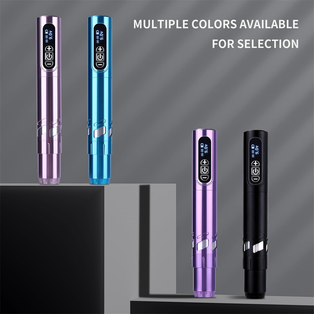 Wireless Tattoo Machine Rechargeable Dual Battery Rotary Tattoo MachineTattoo Pen Machine Tattoo Equ