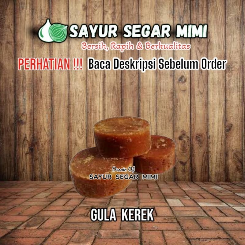 

Gula Kerek - Sayur Palembang