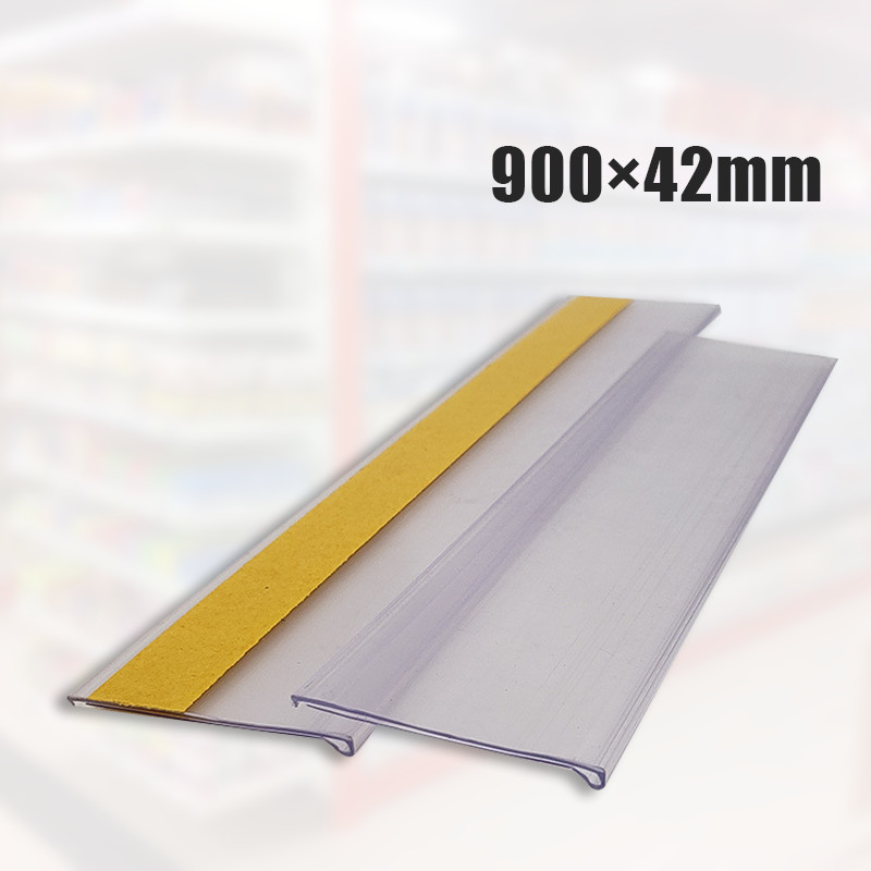 

900×42 mm Pemegang Label Supermarket Label Rak Klip Label Harga Pemegang Label Harga Price Tag Price Rail