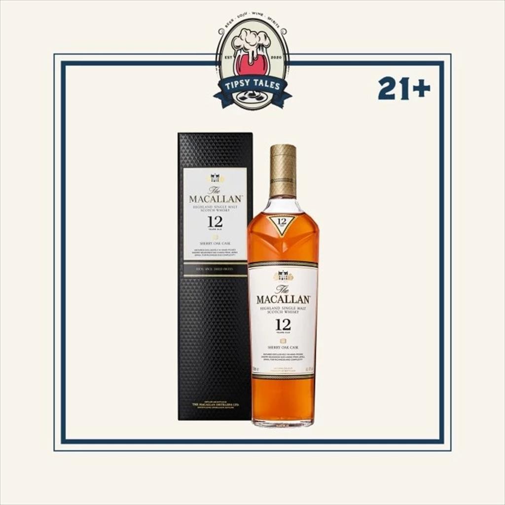 Macallan 12 Year Sherry Oak 700ml